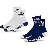 For Bare Feet NCAA unisex-adult Quarter Sock