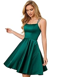GOOSPRAN Homecoming Dresses for Teens Knee Length
