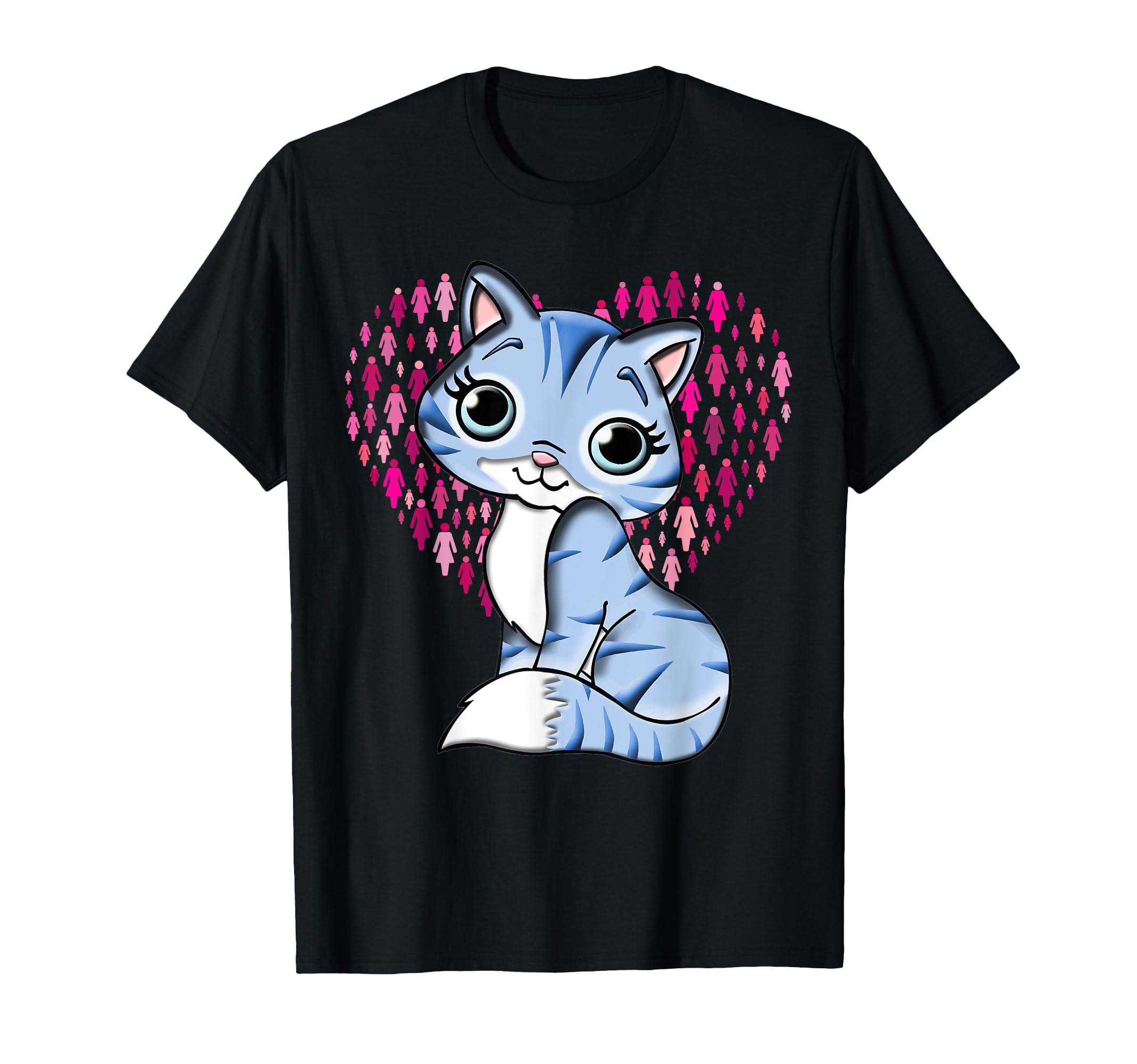CUTE KITTY CAT LIVES MATTER T-Shirt