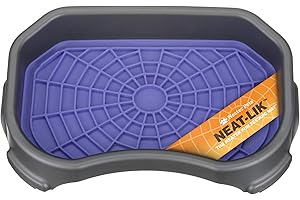 Neater Pet Brands - Pets - Neat-LIK with Mess-Proof Tray Keeps Floors Clean