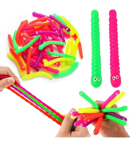 Gkaopi Pack De 6 Fidget Toys Sensoriales | Palos De Silicona Texturizados Para Aliviar Estrés Y Ansiedad | Multicolor