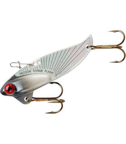 Amazon.com : Heddon Sonar Blade Bait, 1.875in, Chrome
