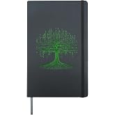Binary Tree: IT computer science coding geek fan programmer Hardcover Journal, Black