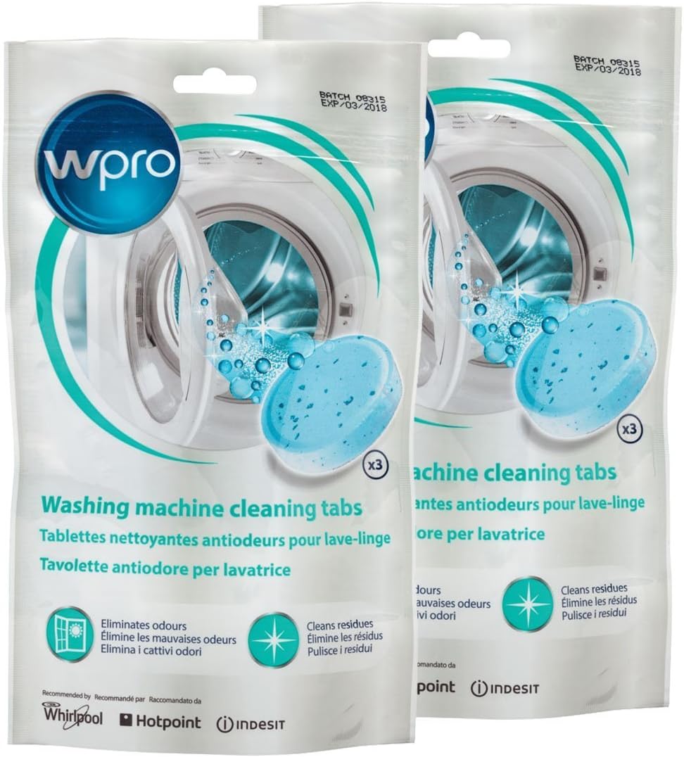 Power Fresh Washing Machine Cleaner Tablets (Pack of 6, Odour Mould