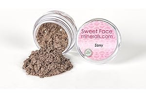 SWEET FACE MINERALS ZANY EYE SHADOW Brow Mineral Makeup Bare Skin Golden Brown Liner Powder Cover