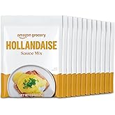 Amazon Brand - Happy Belly Hollandaise Sauce Mix, 0.9 ounce (Pack of 12)