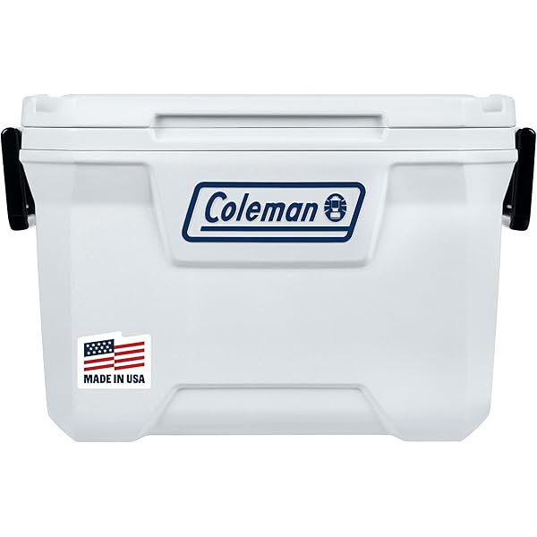 Igloo Latitude 52 Quart Cooler – Red, White & Meteorite – Folding Handle, Better Cooling