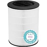 Byseacore Replacement Filter Compatible with Oransi Mod & Mod+ Air Purifier (Model MD01, MD02), 4-Stage Filtration with Activated Carbon Filter, only for Orange or Gray Handle Unit
