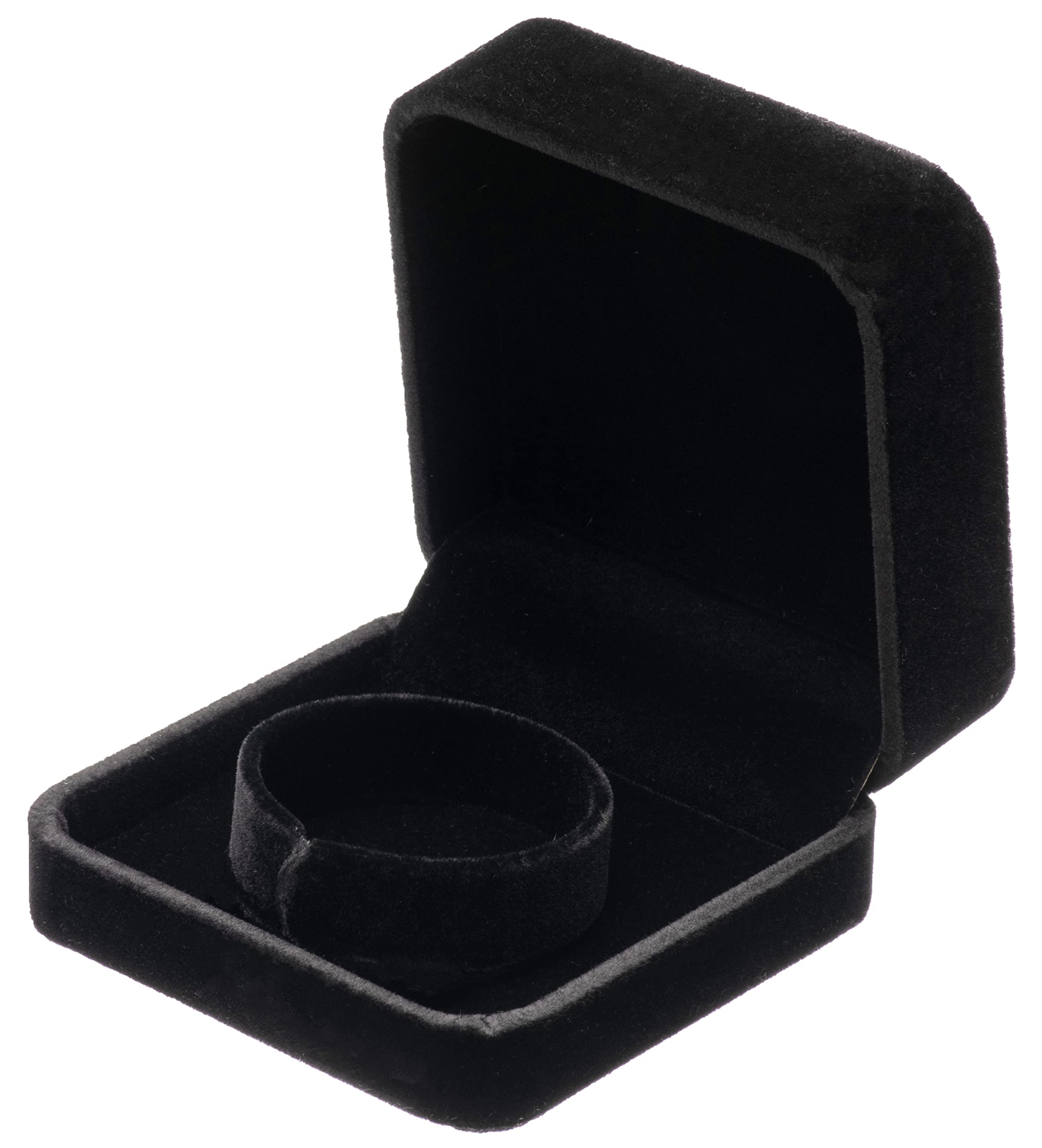 POKOFO Velvet Bracelet Gift Boxes Bangle Display Jewelry Box Storage Case Organizer Holder (Black)