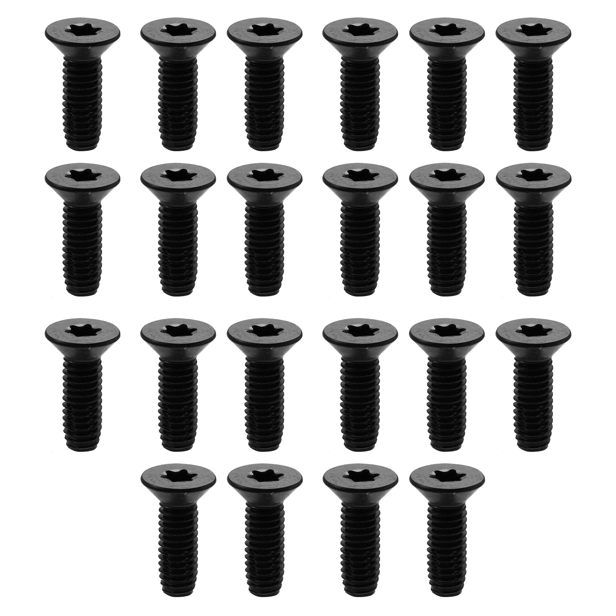 Photo 1 of X AUTOHAUX 20pcs Auto Screws for Jeep Wrangler CJ7 YJ TJ 1976-2006 Fasteners Windshield Frame Hinge Tailgates Screw Door Bolts Mirror Window Hinges Nuts Torx Screw