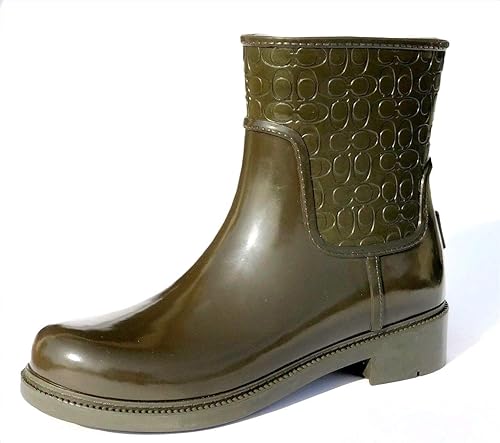 rain boots coach