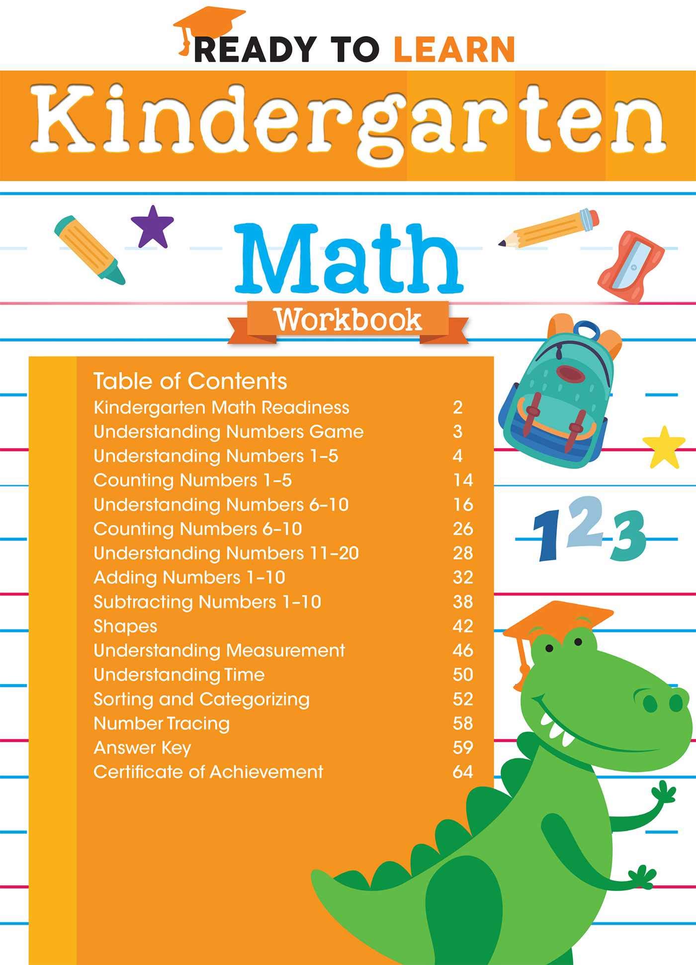 Ready To Learn: Kindergarten Math Workbook: Adding, Subtracting, Sorting Strategies, And More!: Editors Of Silver Dolphin Books: 9781645173267: Amazon.com: Books