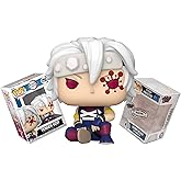 Funko Flash Back Tengen Uzui + Pop Protector: Demon Slayer Pop! Animation Vinyl Figure (Gift Set Bundled with ToyBop Brand Box Protector Collector Case)