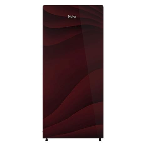 Haier 195 L 4 Star Direct-Cool Single Door Refrigerator (HRD-1954CWG-E, Wave Glass)