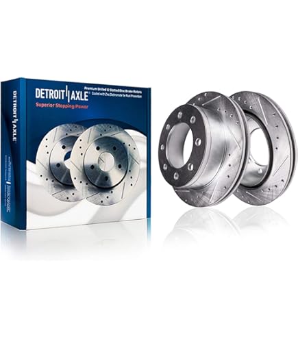 R1 Concepts Bremsen-Set Vorne Für Ford F-250/F-350 Super Duty (2010–2012) – Inkl. Rotoren & Beläge, Leise & Langlebig