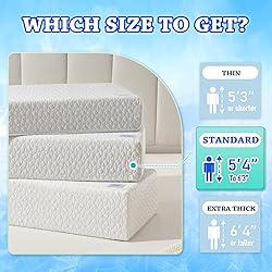 HARBOREST Ice Cube Cooling Pillow for Side Sleepers
