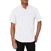 HUK Mens Tide Point Short Sleeve Shirt | Performance Button Down