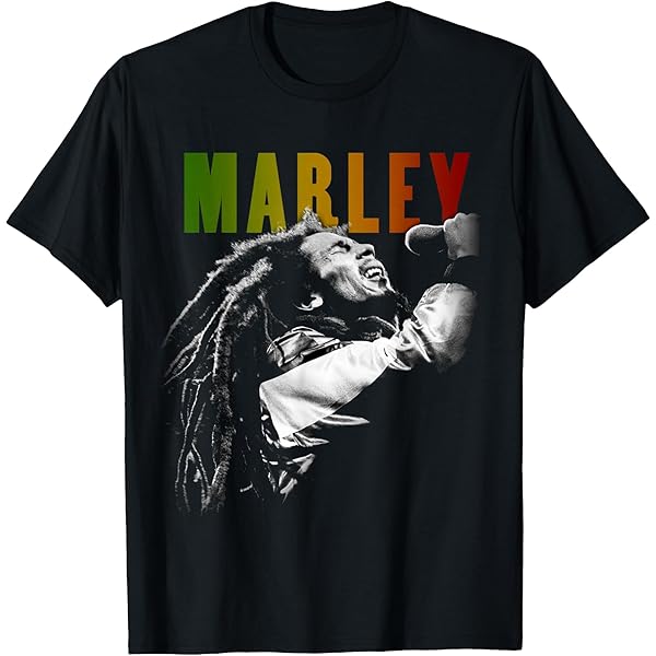Amazon.com: Bob Marley BTRTW The Wailers Live T-Shirt Small