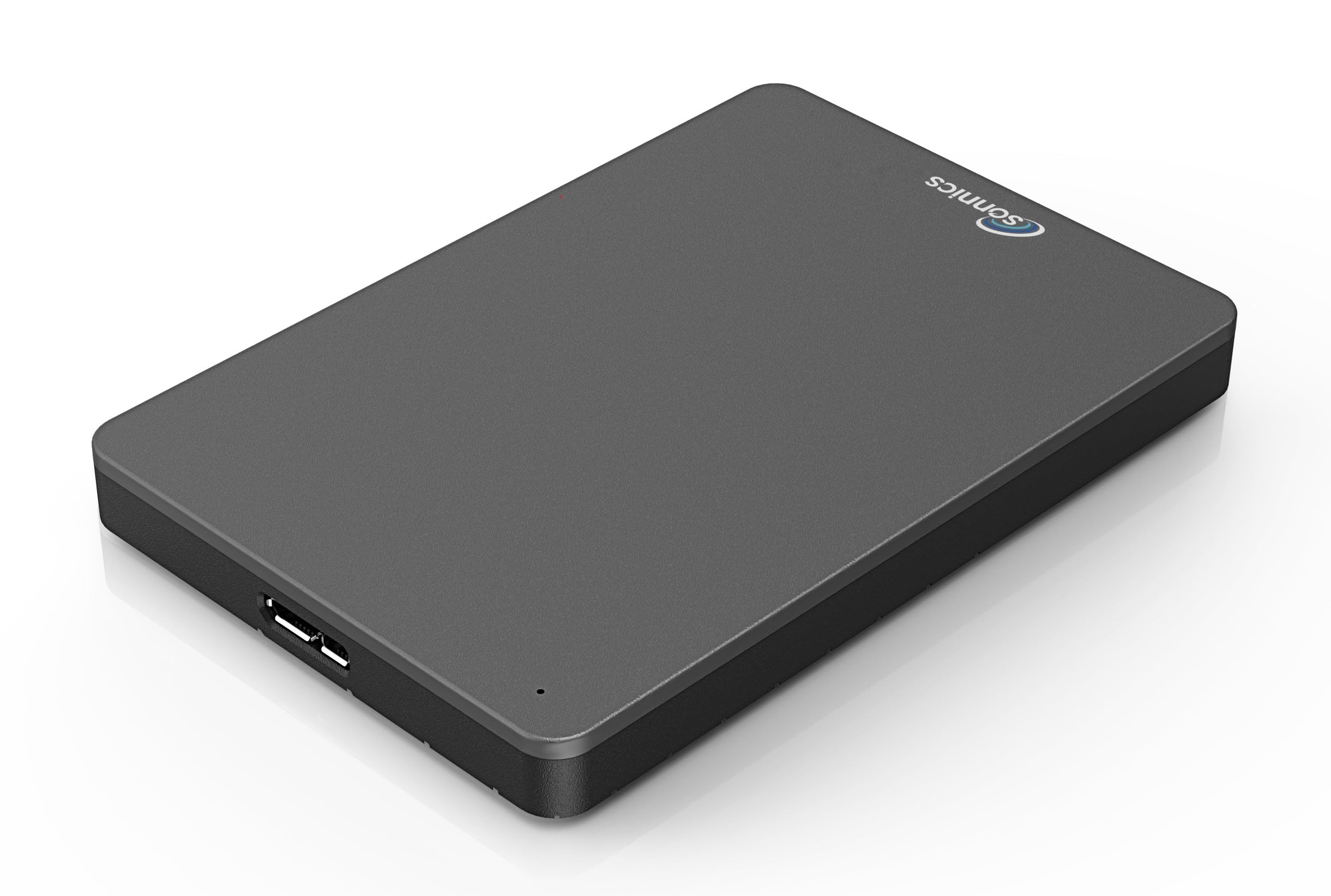 Sonnics 500GB Dark Grey External Portable Hard drive USB 3.0 super fast transfer speed for use with Windows PC, Apple Mac, Smart tv, XBOX ONE & PS4 โ image 1