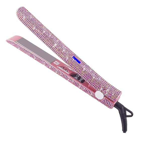 Professional Hair Straightener, DORISILK Titanium Flat