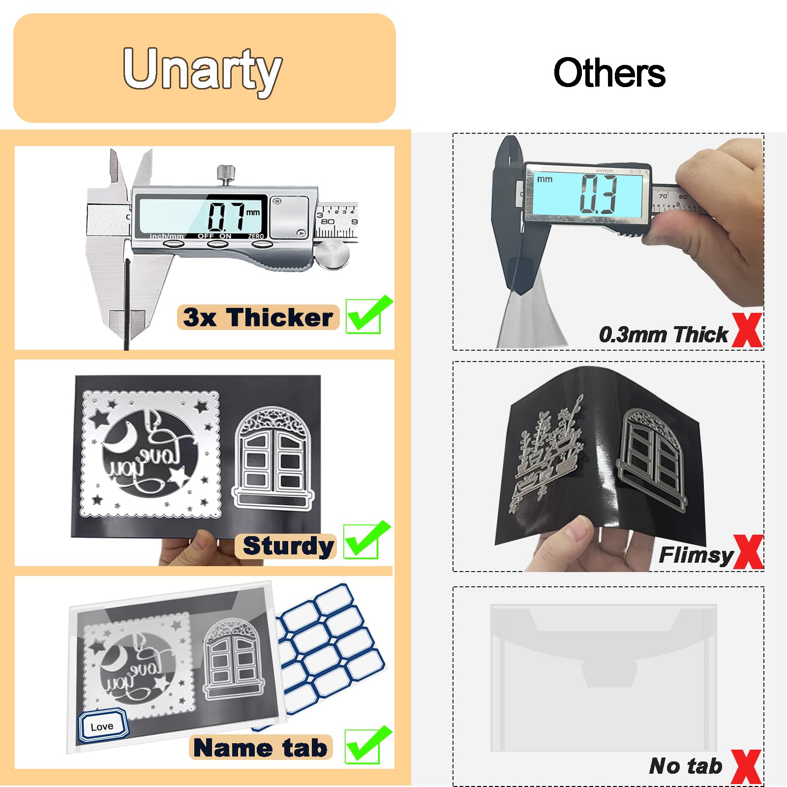 20 PCS 9.4 x 7 Inch Large Die Cut Storage Envelopes with 0.7 mm Thick Magnetic Sheets for Die Storage, Clear Die Storage Pockets and Magnet