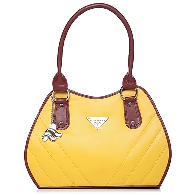 Fostelo Rihana Womens Handbag (Yellow)