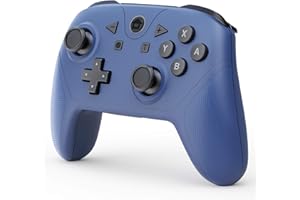 YCCTEAM Wireless Controller for Switch/Switch Lite,Wireless Switch Pro Controller Remote Gamepad Joystick with NFC/Turbo/ 6 Gyro Axis/Dual Vibration-Blue