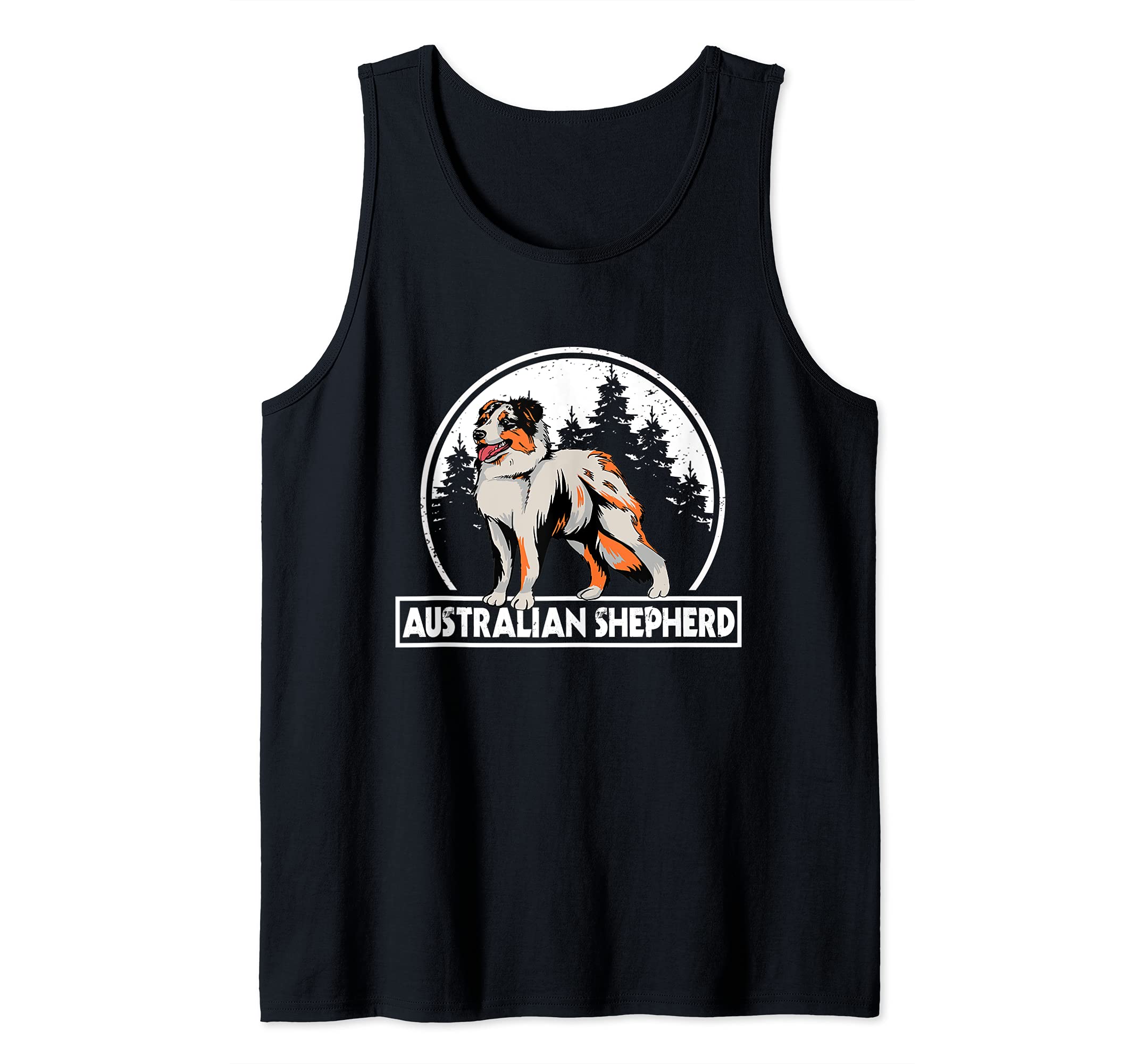 Great Australian Shepherd Dog Design Aussie Tank Top