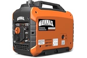 GENMAX Generator，EPA Compliant, Eco-Mode Feature, Ultra Lightweight for Backup Home Use & Camping