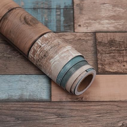 Livelynine Distressed White Wood Contact Paper Decorative Vinyl Adhesive Shiplap Peel And Stick Wood Planks For Walls Removable Wallpaper Decorations Shiplap Bulletin Board Paper 17 7x78 8 Wallpaper Tools Home Improvement