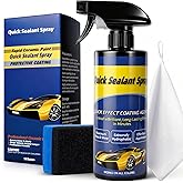 500ML Ceramic Coating for Cars: Quick Effect Coating Agent for Car Motorcycles Trucks & RVs - Extreme Hydrophobic Water Beading & Deep Gloss Shine for Long-Lasting Polish Spray Wax