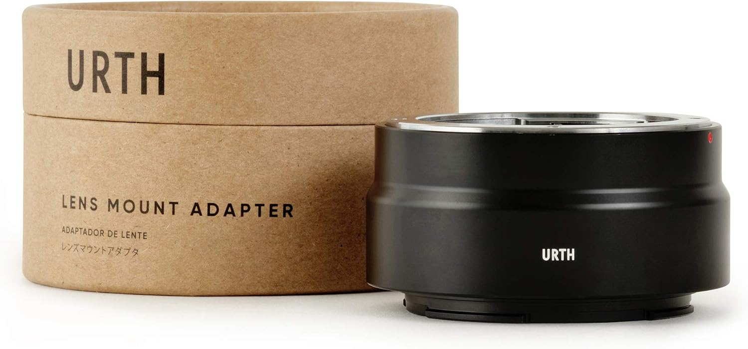 Urth Lens Mount Adapter: Compatible with Olympus OM Lens to Nikon Z Camera Body, noir