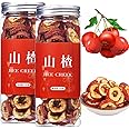 Hee Creek hawthorn berry tea山楂 Seedless Dried Hawthorn Slices 7.06oz / 200g Sun-Dried Hawthorn Slices, Tea Infusion, Naturally Dried Berry Slices, 无核山楂干 山楂片