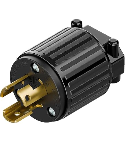 Amazon.com: NEMA L7-15P Twist Lock Male Plug, ETL Listed 15A 277V