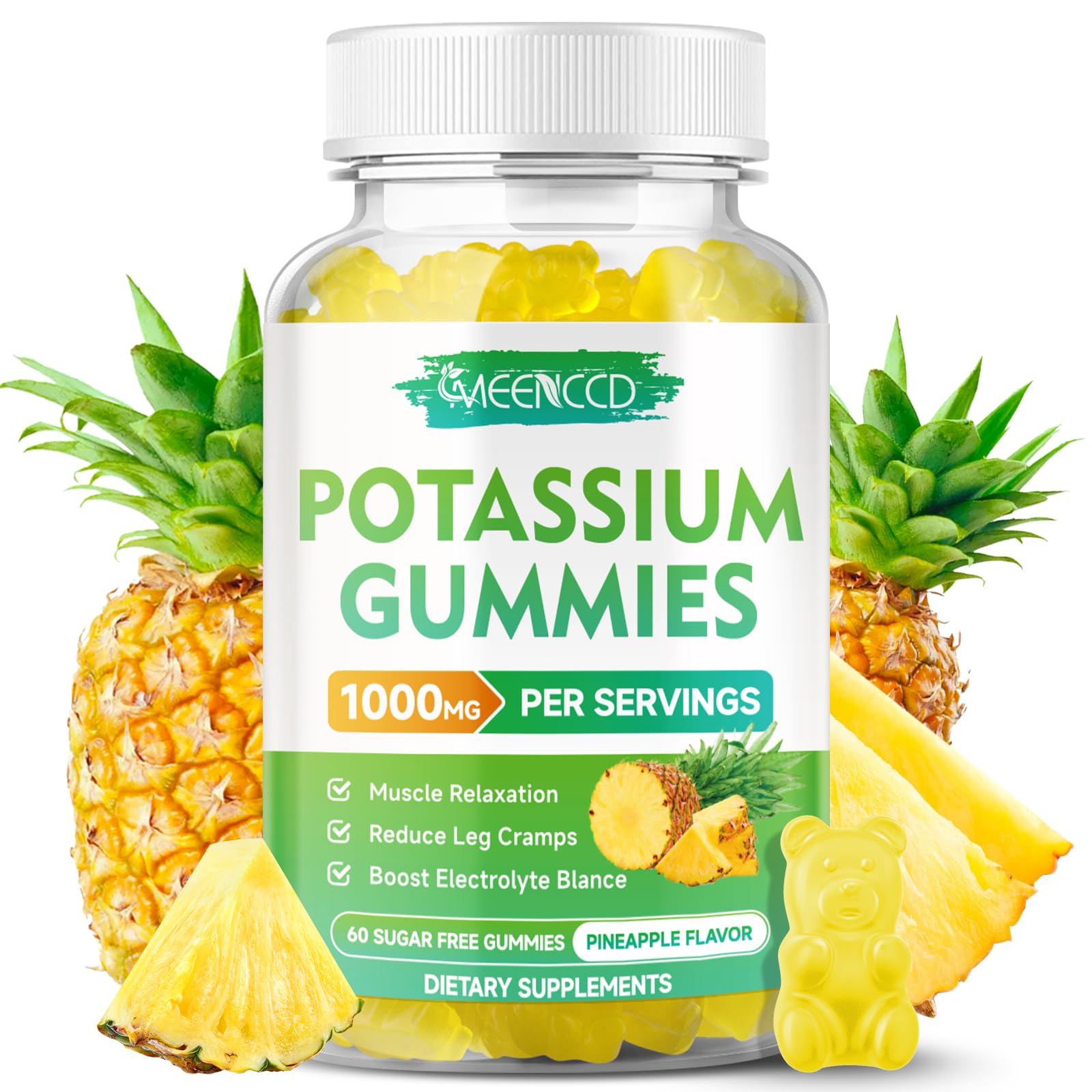 Potassium Gummies (Pineapple)