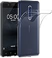 iVoler Funda Carcasa Gel Transparente para Nokia 5 2017, Ultra Fina 0,33mm, Silicona TPU de Alta Resistencia y Flexibilidad