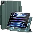 ESR for iPad Pro 11 Inch Case, iPad 11 Pro Case (2022/2021/2020, 4th/3rd/2nd Generation), Convenient Magnetic Attachment, 2-Way Stand, Full Pencil 2 Support, Rebound Magnetic Case,Forest Green