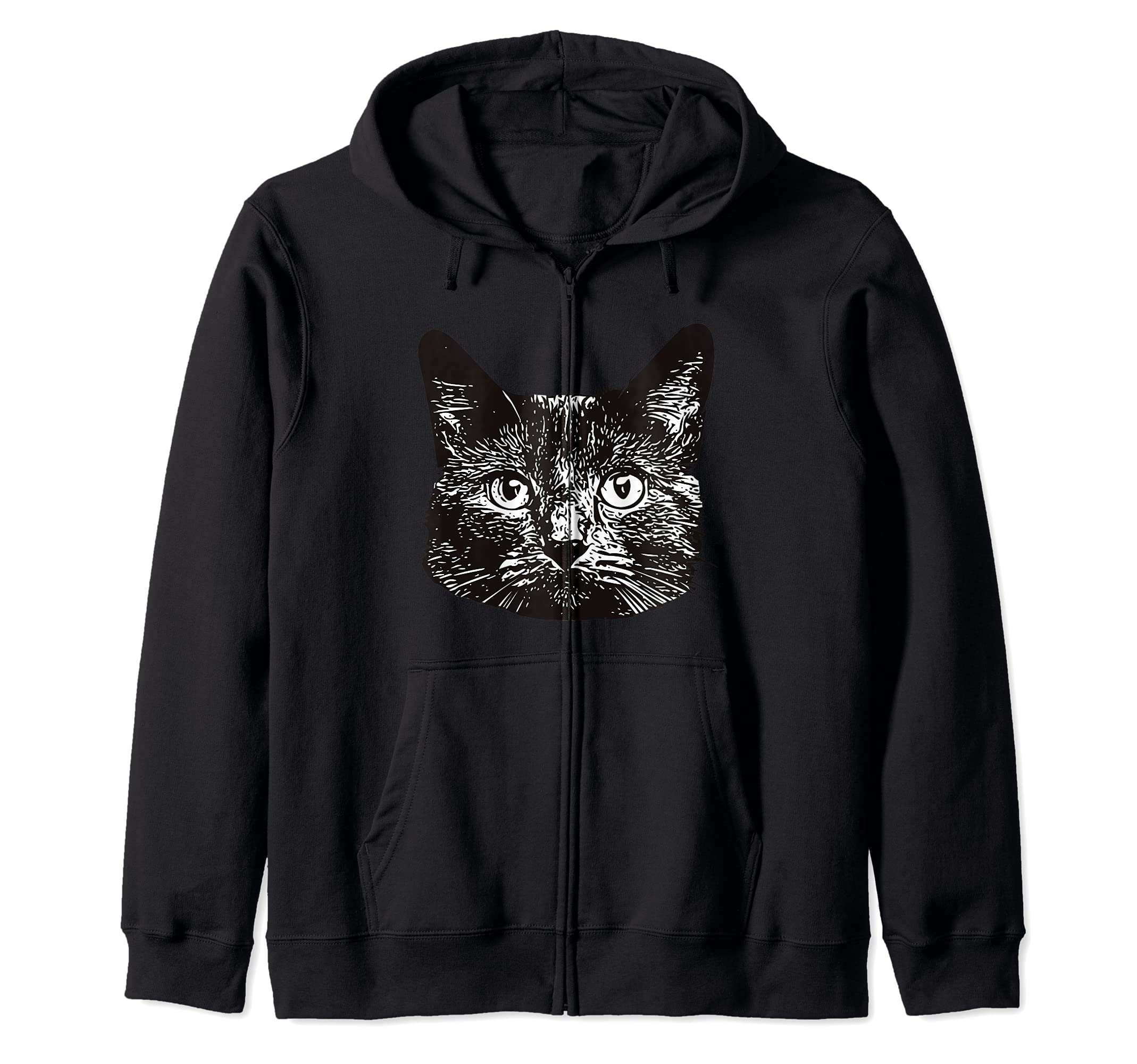 Chartreux Cat Zip Hoodie