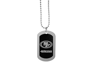 Siskiyou Sports NFL unisex-adult Chrome Tag Necklace
