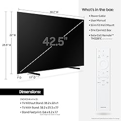 SAMSUNG 43 - Inch Class QLED 4K The Frame LS03B