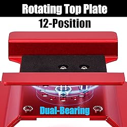 INJORA Aluminum 80g RC Car Stand with Shock Holder