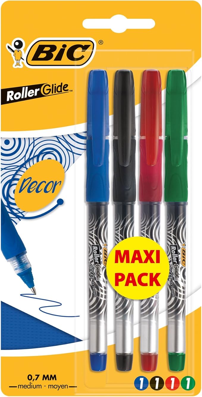 Bic Z4 Classic Rollerball Pen with Liquid Ink Non