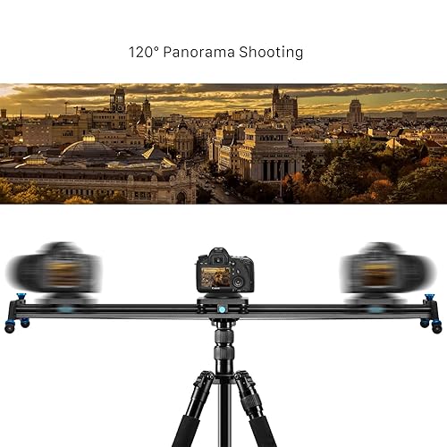 GVM Motorized Camera Slider Aluminum Alloy Slider Time Lapse Video