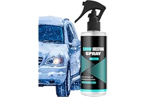 Shakven Windshield Ice Melt Spray 100ML - Ice Melt Spray,Snow Remover for Freezer Truck Glass Tractor Vehicle Refrigerator Ho