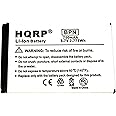 HQRP 750mAh Replacement Battery Compatible with Creative Zen Micro DAA-BA0005 MP3 Player, Li-Ion, Extra High Capacity