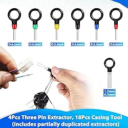 Terminal Removal Tool Kit 139 Pcs Depinning Tool