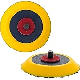 Dura-Gold Pro Series 3" Hook & Loop DA Backing Plate Pad, 2 Pack - Flexible Dual-Action Random Orbital Sander Polisher Pad, 5/16" Threads For Auto Woodworking Sandpaper Sanding Car Polishing Detailing
