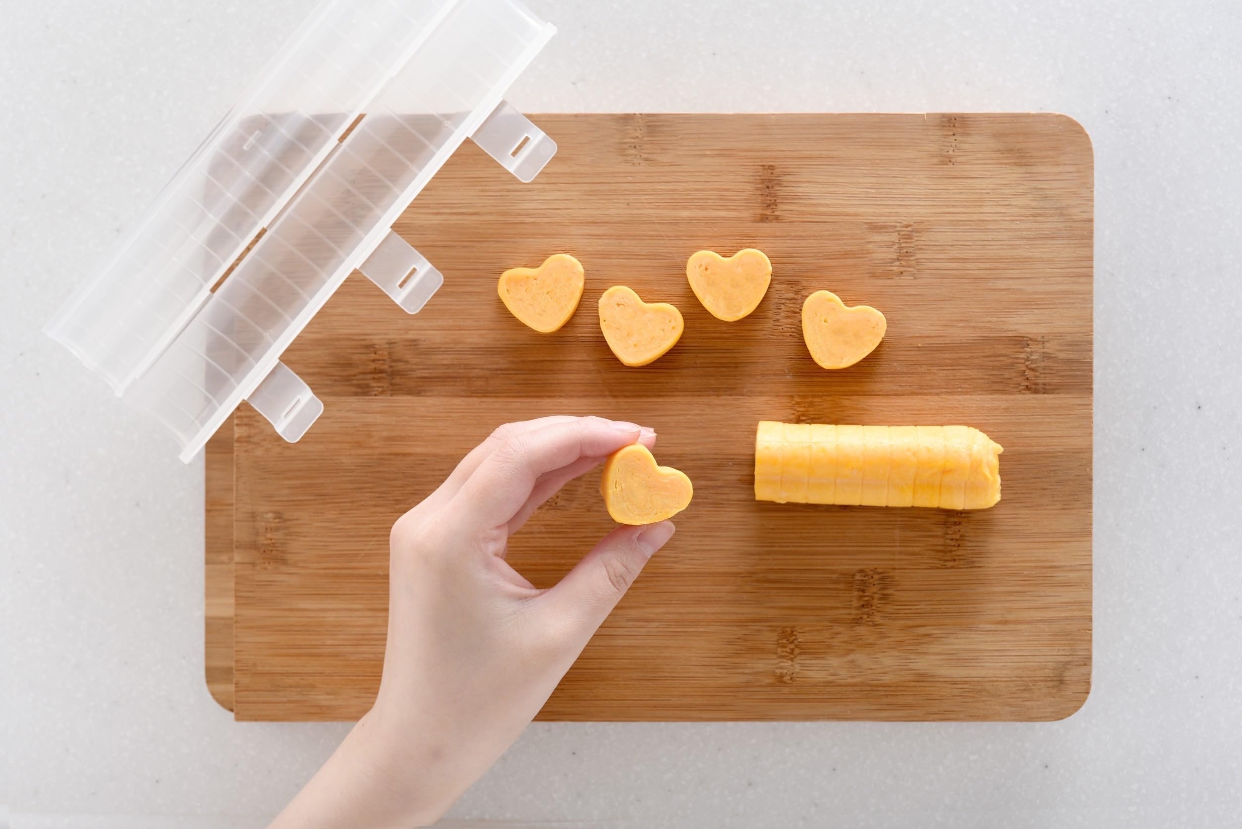 日本製 ハートの卵焼き型 専用調理器具 1本 簡単に映えるデコ弁が作れる！手作り弁 キャラ弁 お弁当グッズ ランチ 遠足 ピクニック フィンガーフード商品画像
