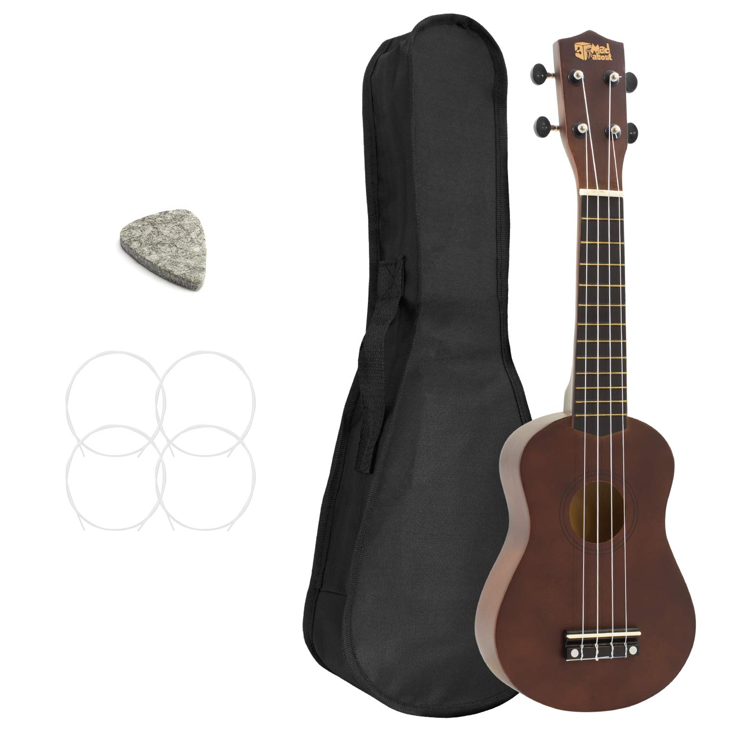 Buy Left Handed Soprano Ukulele for Beginners with Free Bag Online at