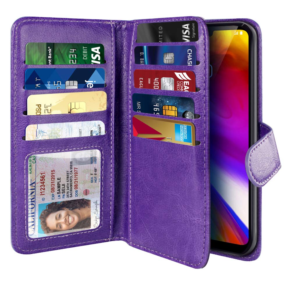Best Lg G7 Leather Wallet Case, Pro